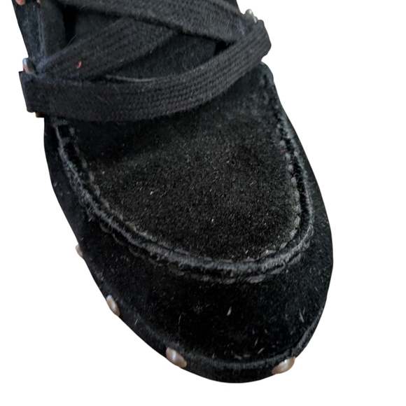 Guess Vintage Suede and Faux Fur Heeled Bootie Size 7 - Picture 5 of 11